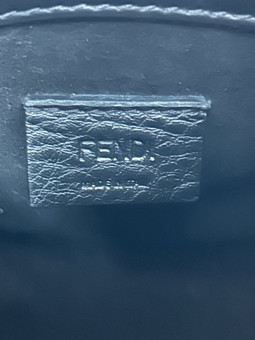 Fendi Vitello Embossed Mini F Sunshine Tote - Picture 12 of 14